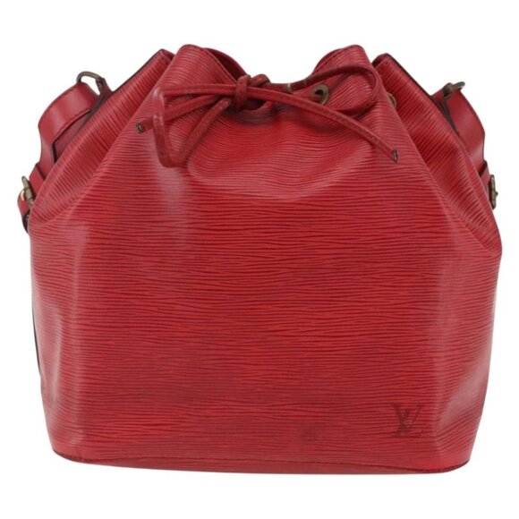LOUIS VUITTON Epi Petit Noe Shoulder Bag Red - Picture 9 of 14